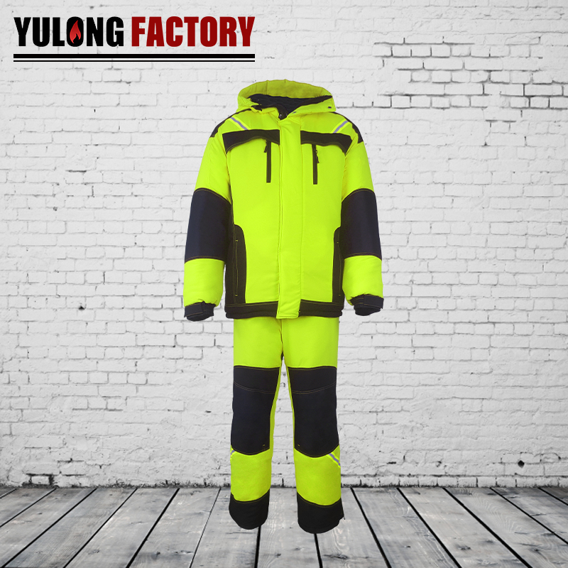 高能見度防水防風(fēng)阻燃冬季防護工作服